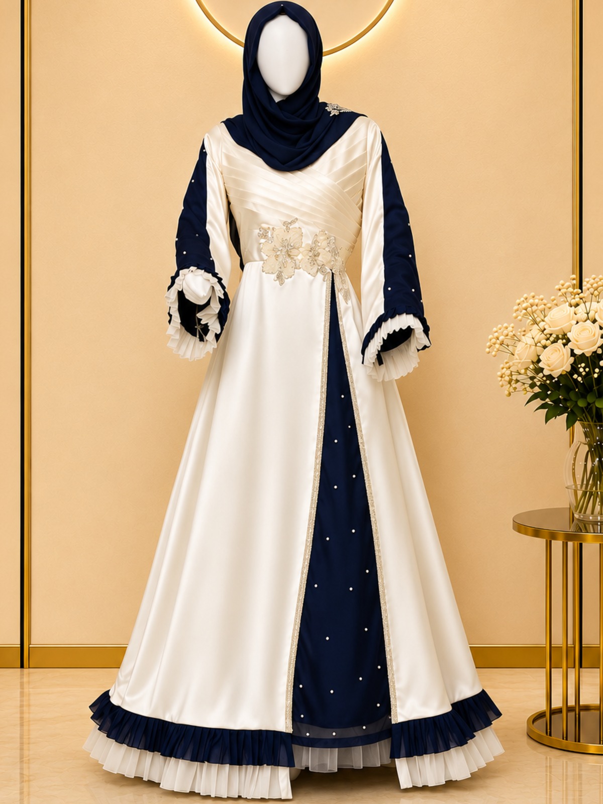 Ivory Allure (Royal Blue)